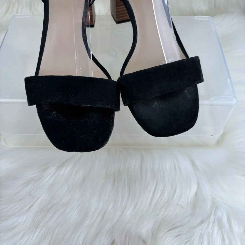 MIX NO.6 SUEDE HEELS SANDALS SIZE 8.5 WOMANS